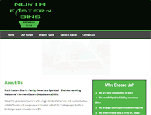 Tablet Screenshot of northeasternbins.com